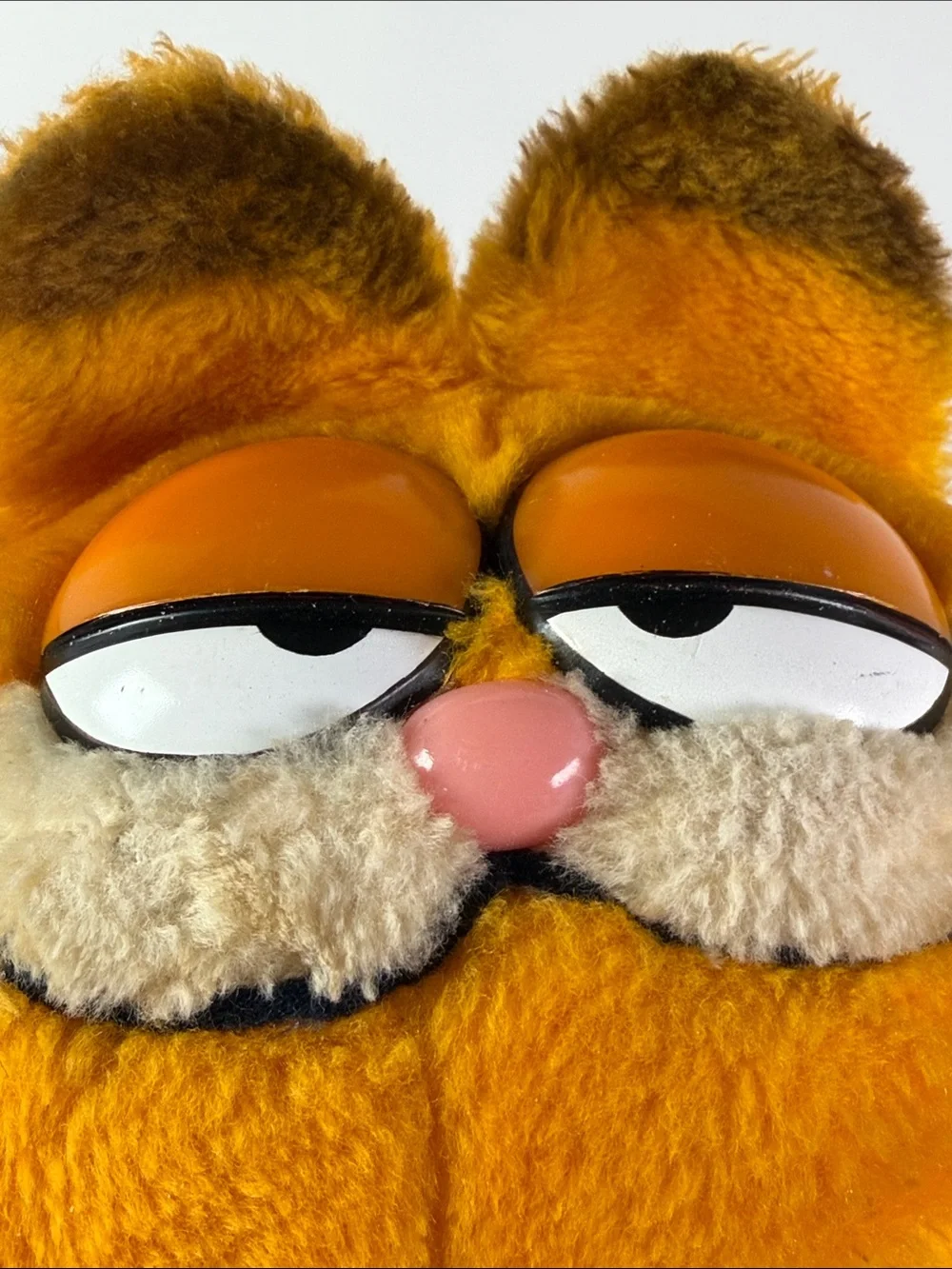 1981 Vintage Garfield Plush Toy Grouchy Food Loving Cat Collectible